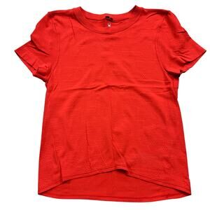 Spyder Active Red Fitted Athletic Top Size Small